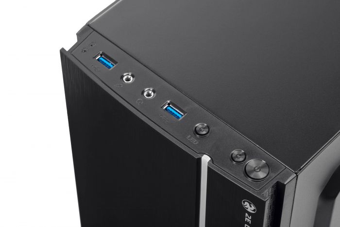 Корпус 2E GAMING SPARGO (GX910) MidT, 2xUSB3.0, ARGB стрічка, акрил (бічна панель), без БЖ, чорний