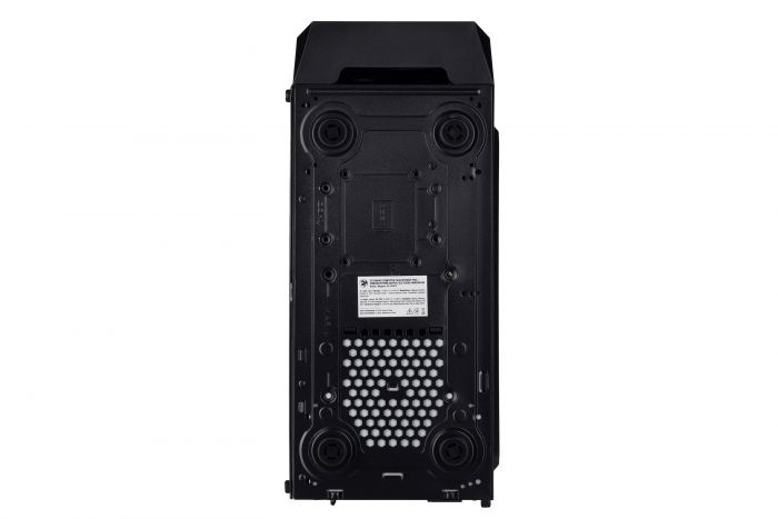 Корпус 2E GAMING OBERON (GX912) MidT, 1xUSB2.0, 1xUSB 3.0, 3x120мм RGB, акрил(бічна панель), без БЖ, чорний