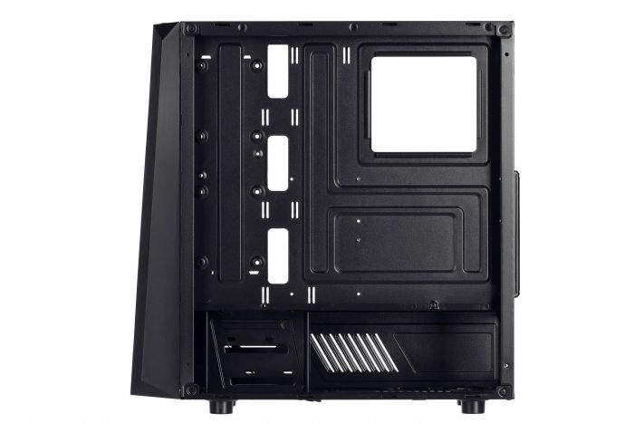 Корпус 2E GAMING OBERON (GX912) MidT, 1xUSB2.0, 1xUSB 3.0, 3x120мм RGB, акрил(бічна панель), без БЖ, чорний