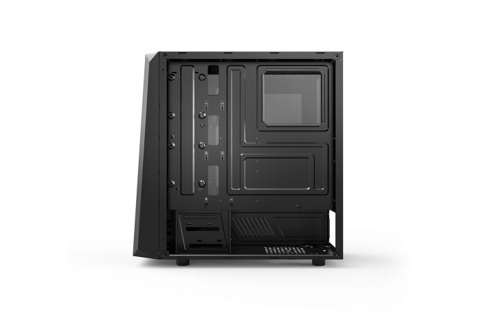 Корпус 2E GAMING OBERON (GX912) MidT, 1xUSB2.0, 1xUSB 3.0, 3x120мм RGB, акрил(бічна панель), без БЖ, чорний