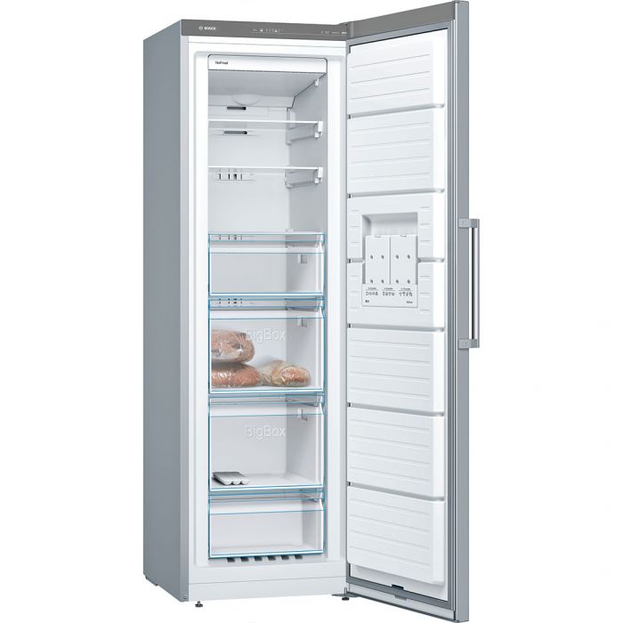 Морозильна камера BOSCH GSN36VL30U, Висота - 186см,  242л, A++, NF, Електр. Керування, Нерж