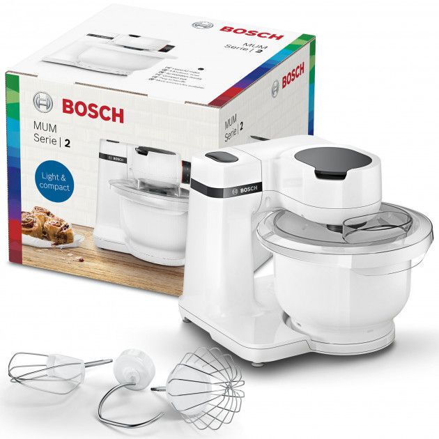 Кухонний комбайн Bosch MUMS2AW00 - 700Вт/3D/3.8л/4 режими