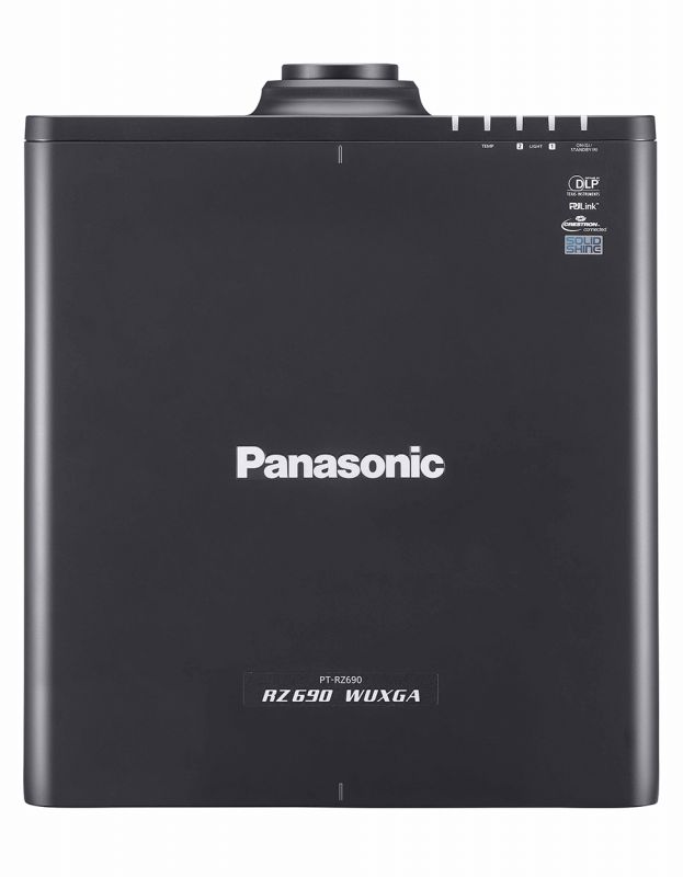 Інсталяційний проектор Panasonic PT-RZ690B (DLP, WUXGA, 6000 ANSI lm, LASER) чорний