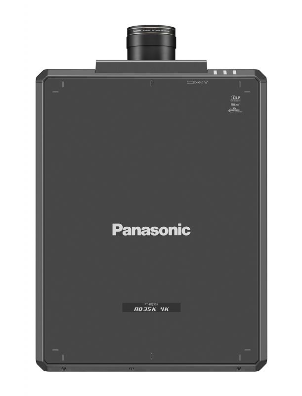 інсталяційний проектор Panasonic PT-RQ35KE (3-Chip DLP, 4K+, 30500 ANSI lm, LASER) черний, без оптики