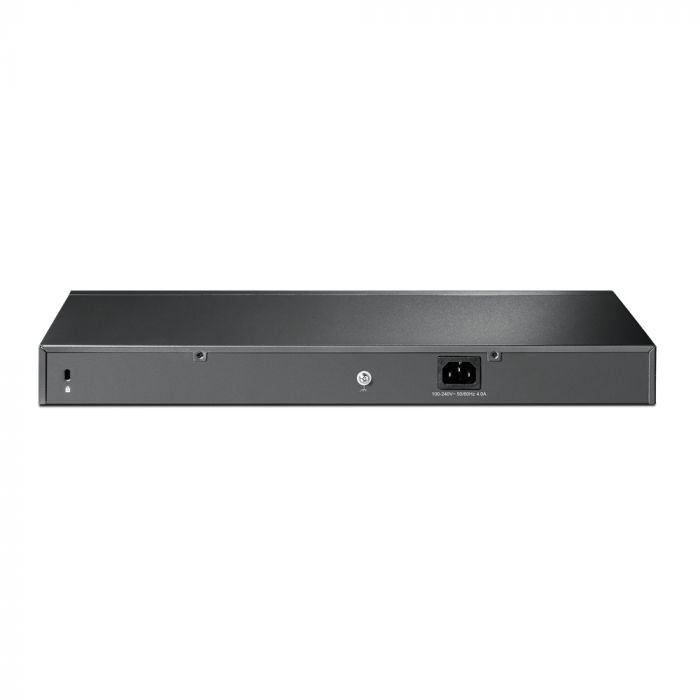 Комутатор TP-LINK TL-SL2428P 24xFE(24xPoE), 4xSFP, 250Вт, Некерований