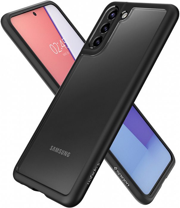 Чохол для Samsung Galaxy S21+ Ultra Hybrid, Matte Black