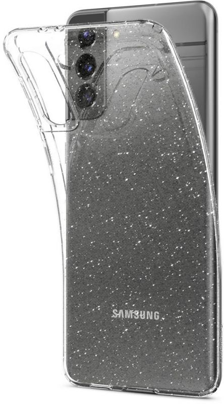 Чохол для Samsung Galaxy S21 Liquid Crystal Glitter, Crystal Quartz