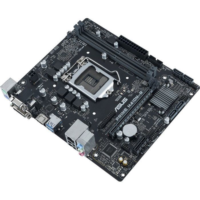 Материнcька плата ASUS PRIME H410M-R-SI s1200 H410 2xDDR4 HDMI-DVI-VGA mATX