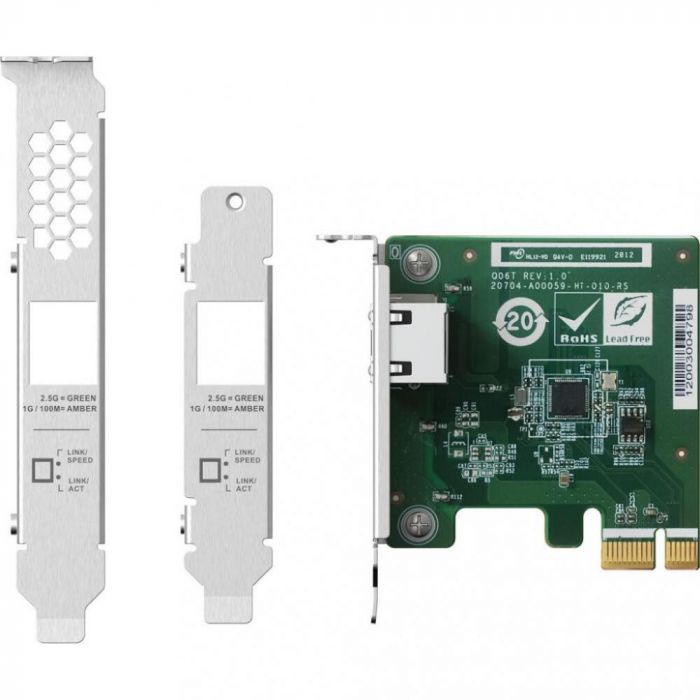 QNAP Мережева карта Single-port 2.5 GbE RJ45 network expansion