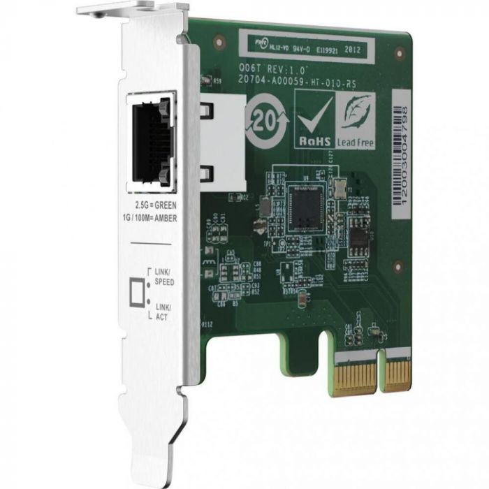 QNAP Мережева карта Single-port 2.5 GbE RJ45 network expansion