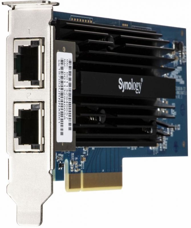 Мережева карта Synology 10GbE BASE-T add-in-card