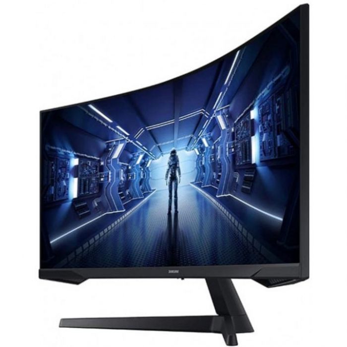 Монітор LCD 34" Samsung Odyssey G5 C34G55TWW D-Sub, 2xHDMI, DP, VA, 3440x1440, 21:9, 165Hz, 1ms