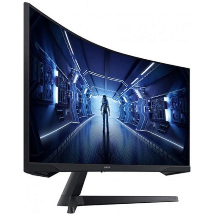 Монітор LCD 34" Samsung Odyssey G5 C34G55TWW D-Sub, 2xHDMI, DP, VA, 3440x1440, 21:9, 165Hz, 1ms