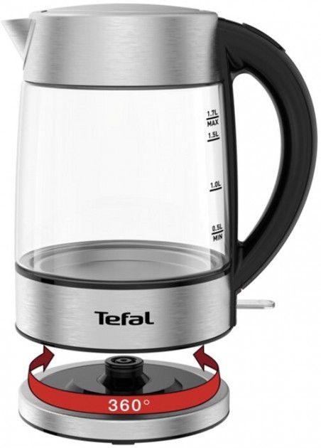 Електрочайник 1.7л Tefal KI772D38