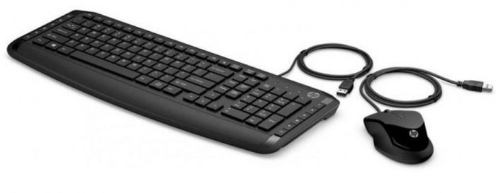 Комплект HP Pavilion 200 USB  UKR Black