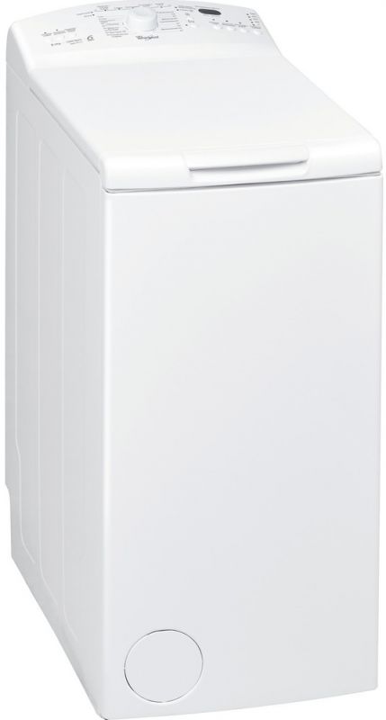 Пральна машина з верт. завант. Whirlpool AWE55141UA, 5.5кг, 1000, A++, 40см, Дисплей, Білий