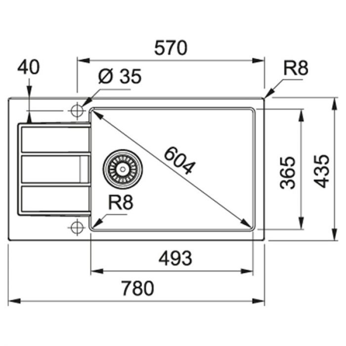 Кухонні мийки Franke Sirius S2D Slim 611-78 XL/143.0627.385