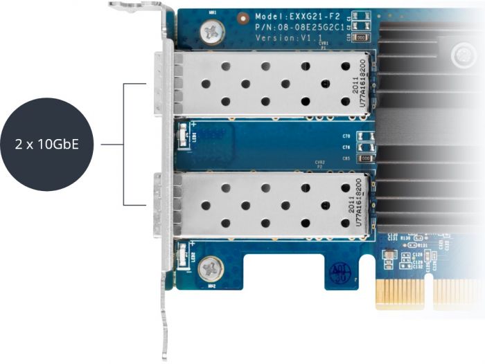 Мережева карта Synology dual 10GbE SFP+ add-in-card