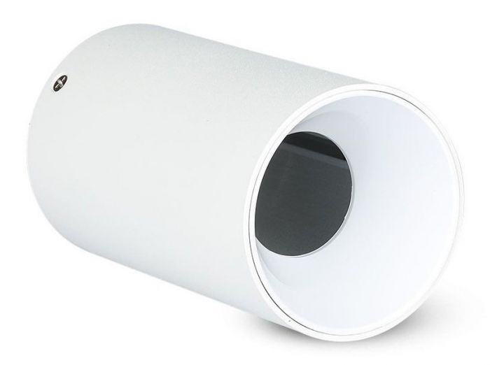 Накладний точковий світильник V-TAC, SKU-8588, GU10 Fitting Round White & White