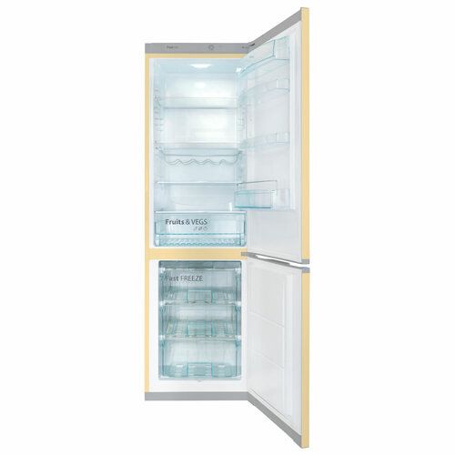 Холодильник з нижн. мороз. камерою SNAIGE RF58SM-S5DP2F, 194,5х65х60см, 2 дв., 233л(88л), A+, ST,