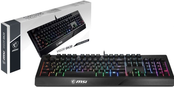 Геймерська клавіатура MSI Vigor GK20 UA S11-04UA208-CLA