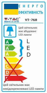 Світильник вуличний LED Solar LED Solar V-TAC, 3W, SKU-7528,  3000K+4000K, датчик руху, чорний