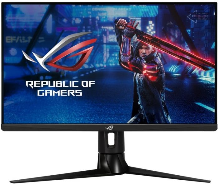 Монітор LCD 27" Asus ROG Strix XG27AQ 2xHDMI, DP, 2xUSB, MM, IPS, 2560x1440, 170Hz, 1ms, 95%DCI-P3, G-SYNC, Pivot, HDR10