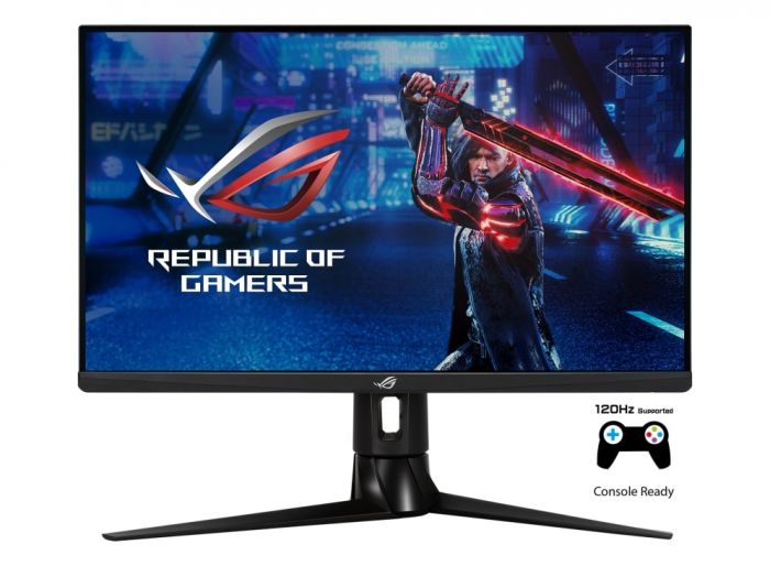 Монітор LCD 27" Asus ROG Strix XG27AQ 2xHDMI, DP, 2xUSB, MM, IPS, 2560x1440, 170Hz, 1ms, 95%DCI-P3, G-SYNC, Pivot, HDR10