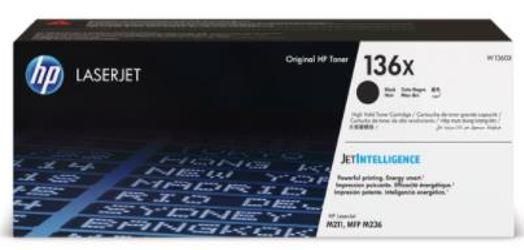 Картридж HP 136X LJ M211/M212/M236 Black (2600 стор)