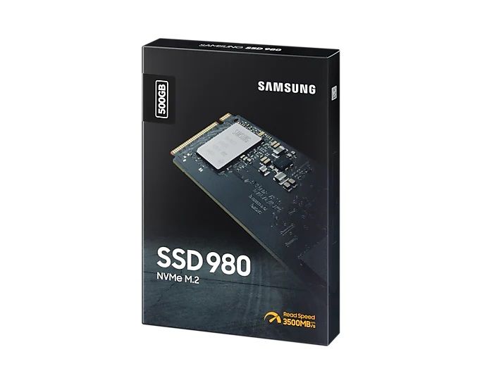 Накопичувач SSD Samsung M.2  500GB PCIe 3.0 980