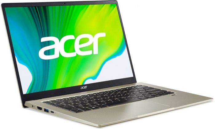 Ноутбук Acer Swift 1 SF114-34 14FHD IPS/Intel Pen N6000/8/256F/int/Lin/Gold