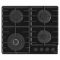Варильна поверхня Gorenje GKTW642SYB/газ на склі/електророзпал/таймер/ чуг.реш/конфорка Wok/газ.контр/чорна