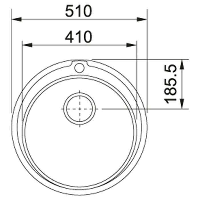 Кухонні мийки Franke Ronda ROL 610-41 /101.0255.788/