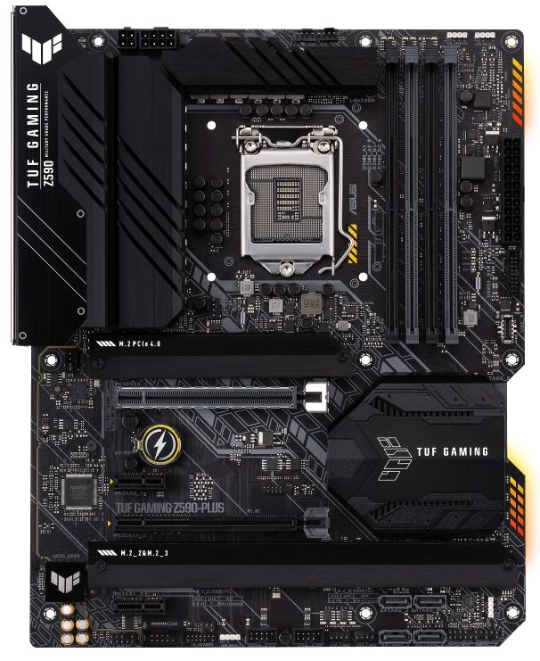 Материнcька плата ASUS TUF GAMING Z590-PLUS s1200 Z590 4xDDR4 M.2 HDMI-DP ATX