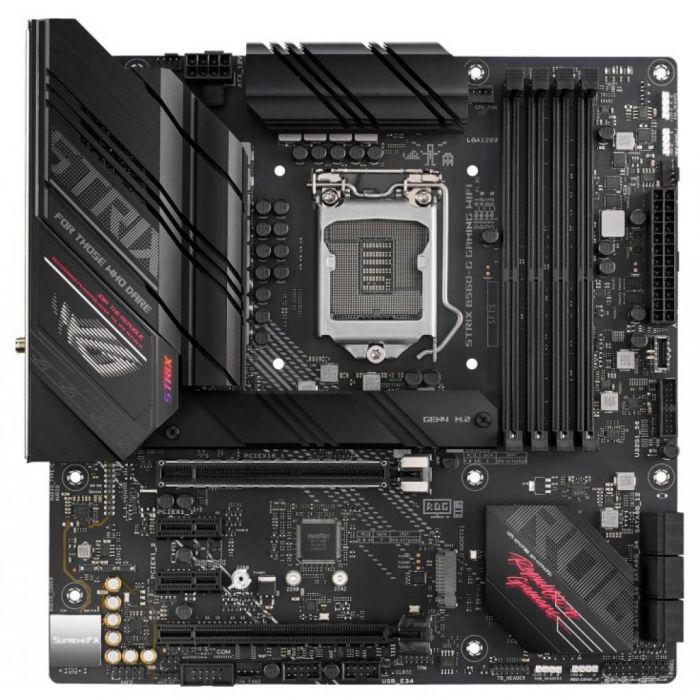 Материнcька плата ASUS STRIX_B560-G_GAMING_WIFI s1200 B560 4xDDR4 M.2 HDMI-DP Wi-Fi!!!BT mATX