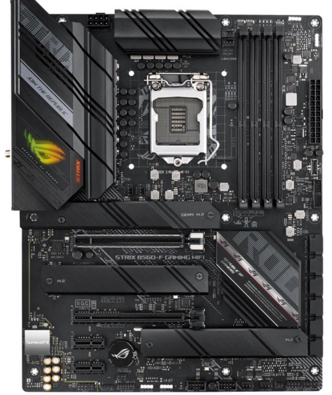 Материнcька плата ASUS STRIX B560-F GAMING WIFI s1200 B560 4xDDR4 M.2 HDMI-DP Wi-Fi BT ATX