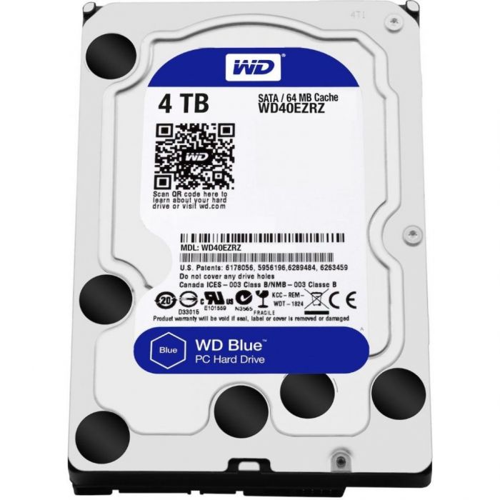 Жорсткий диск WD 4TB 3.5" 5400 256MB SATA Blue