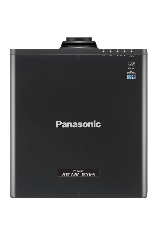 інсталяційний проектор Panasonic PT-RW730LBE (DLP, WXGA, 7200 ANSI lm, LASER), чорний, без оптики