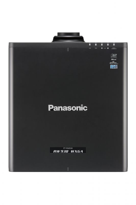 інсталяційний проектор Panasonic PT-RW930BE (DLP, WXGA, 10000 ANSI lm, LASER), чорний