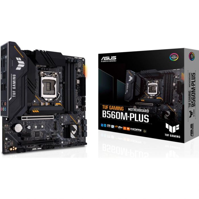 Материнcька плата ASUS TUF GAMING B560M-PLUS s1200 B560 4xDDR4 M.2 HDMI-DP mATX