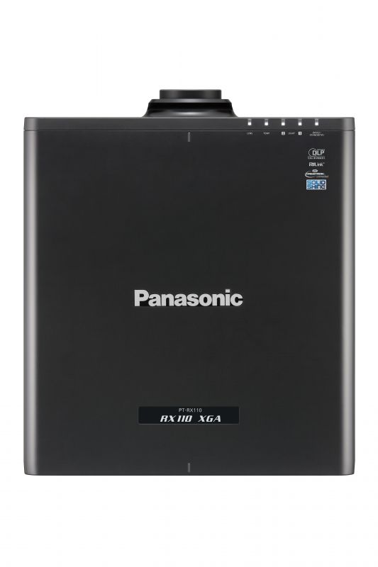 інсталяційний проектор Panasonic PT-RX110BE (DLP, XGA, 10400 ANSI lm, LASER), чорний