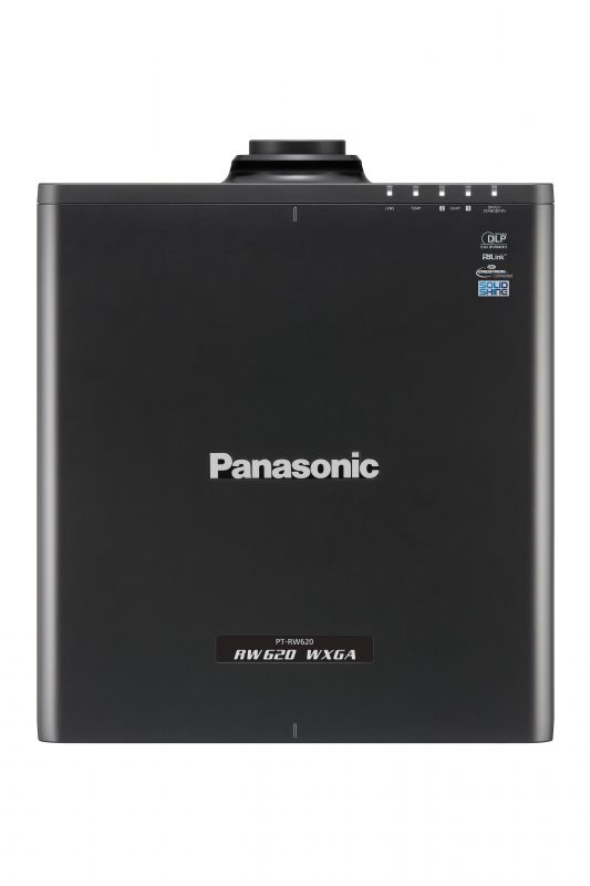 інсталяційний проектор Panasonic PT-RW620BE (DLP, WXGA, 6200 ANSI lm, LASER), чорний