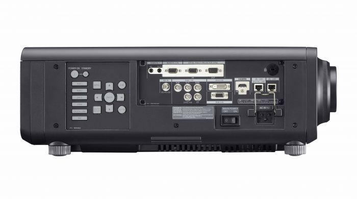 інсталяційний проектор Panasonic PT-RZ120BE (DLP, WUXGA, 12000 ANSI lm, LASER), чорний