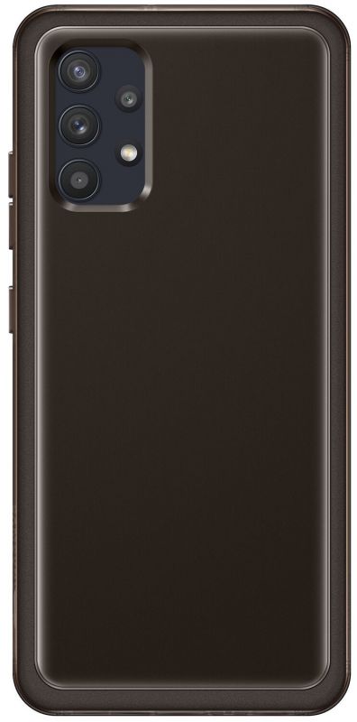 Чохол Samsung Soft Clear Cover для смартфону Galaxy A32 (A325) Black