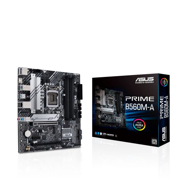 Материнcька плата ASUS PRIME B560M-A s1200 B560 4xDDR4 M.2 HDMI-DP mATX