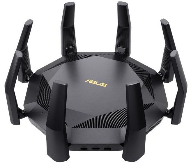 Маршрутизатор ASUS RT-AX89X AX6000 8xGE LAN 1xGE WAN 1x10GE 1xSFP+ 2xUSB3.1 MU-MIMO OFDMA MESH