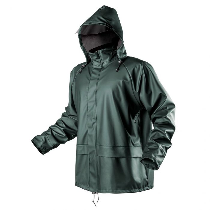 Куртка-дощовик NEO ПУ / ПВХ, EN 343, Розмір XXXL, Підкладка поліестер, щільність 310 г / м2