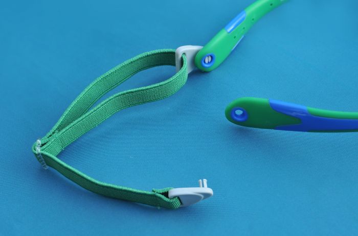 Дитячі сонцезахисні окуляри Koolsun синьо-зелені серії Flex (Розмір: 3+)