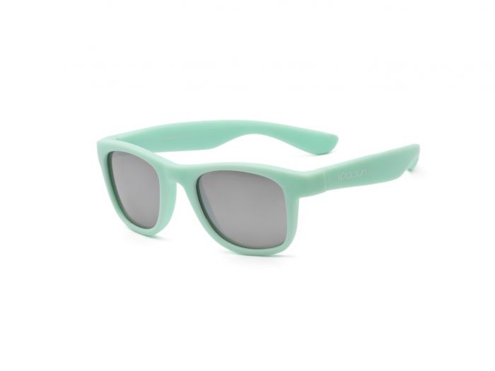 Дитячі сонцезахисні окуляри Koolsun KS-WABA001 м'ятного кольору серії Wave (Розмір: 1+)