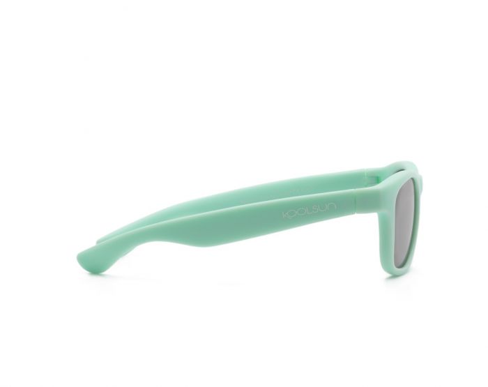 Дитячі сонцезахисні окуляри Koolsun KS-WABA003 м'ятного кольору серії Wave (Розмір: 3+)